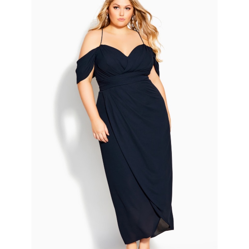 City chic NWT Entwine Maxi Dress